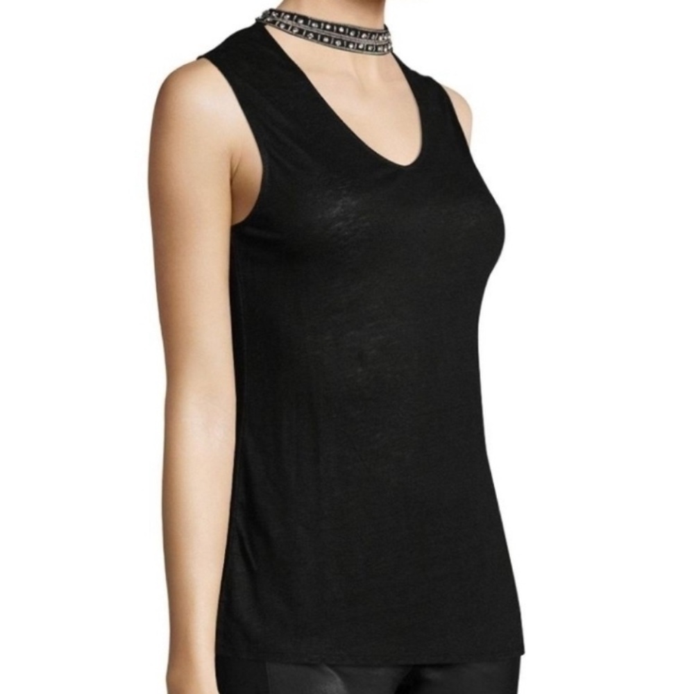GENERATION LOVE Lolita Choker Linen Tank